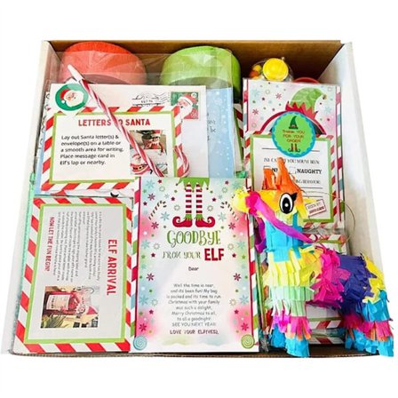 Elf Kit 24 dagar av julen, Elf-aktiviteter, Elf-tillbehör, Elf-tillbehör, Elf, Julaktiviteter