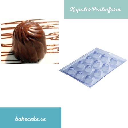 Pralinform Kupol Chokladform - Porto Formas 518