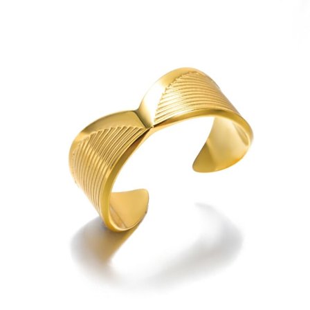 Punkstil Geometriska Stora Ringar Rostfritt Stål Justerbara Breda Ringar För Rock Kvinnor Män Smycken anillo hombre