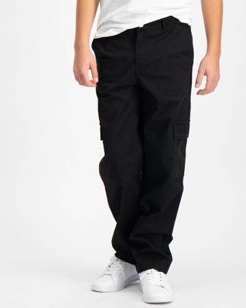 LMTD NLNTALSE TWI STRAIGHT CARGO PANT NOOS Schwarz Jeans Jungen - Kidsbrandstore