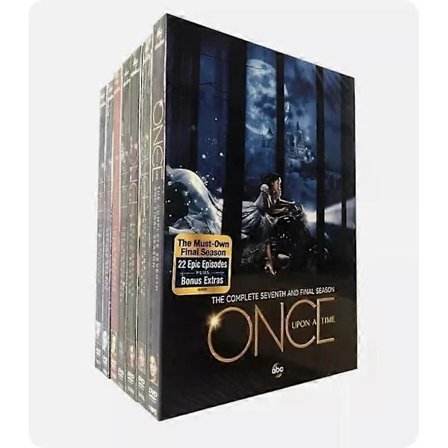 Once Upon a Time: Komplett serie sesong 1-7 (DVD 35-Disc Set) engelsk versjon