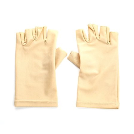 Hot! Neglehandsker UV-beskyttelseshandsker UV-beskyttelseshandsker Neglekunst Gel UV LED-lampe