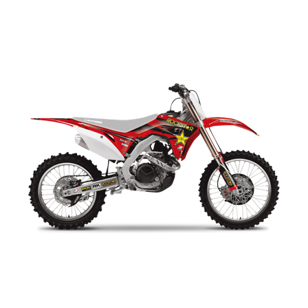Stickerset Blackbird Rockstar Energy - Honda CRF 250R 2018-2024