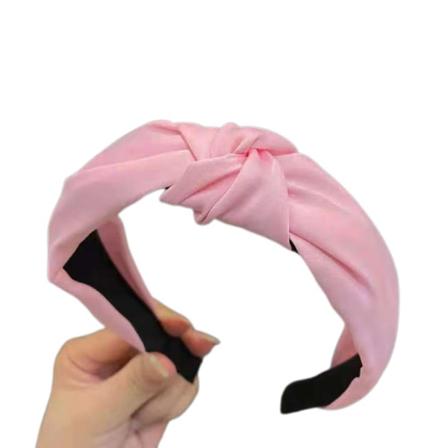 Huvudband för kvinnor 2-pack tyg hårband accessoarer elastiskt huvudomslag söta utomhus hår accessoarer