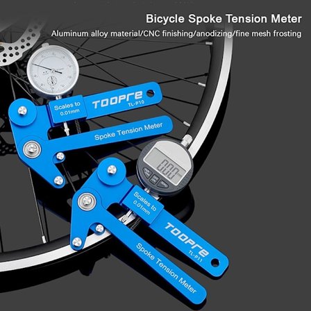Cykelspänningsmätare Cykelhjul Ekrar Kontroll Hög precision - Perfekt