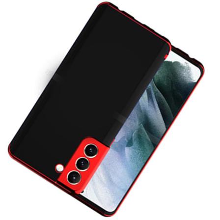 Elegant Silikone Cover FLOVEME - Samsung Galaxy S21 Röd