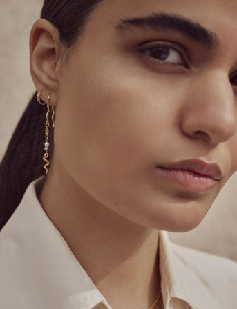 Maanesten Elisa Earrings - Gold - ONE SIZE
