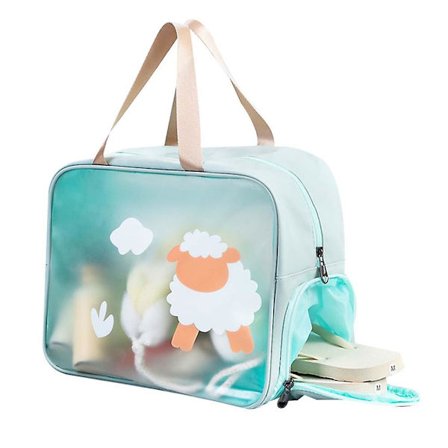 Genomskinlig sminkväska i PVC, vattentät kosmetikaväska, stor genomskinlig necessär för resor