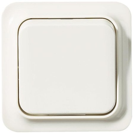 Schneider Electric Trend 183013200 Strömbrytare vit Kors, Strömbrytare & vägguttag