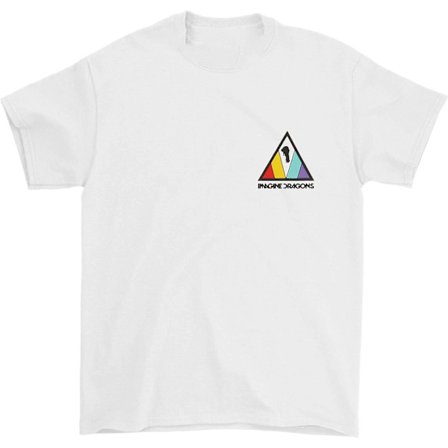 Föreställ dig Dragons White Transcend Logo T-shirt