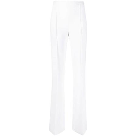 Elisabetta Franchi Broek Ivory , Beige , Dames , Maat: L