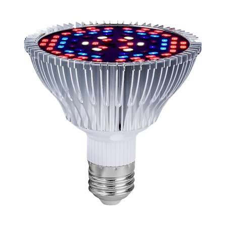 30W 40LED Pære Gro Lys E27 Plante Gro Lys med 7 Bølgelængde AC 85-265V til Planter, Blomster og Grøntsager Indendørs/Drivhus/Have
