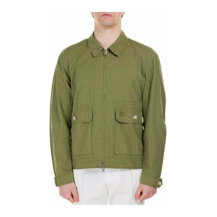 Woolrich Green Zipped Bomber Jakke Grøn, Herre