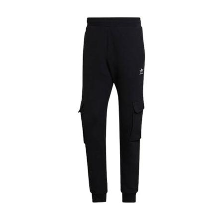 Adidas Originals, Adicolor Essentials Trefoil Cargo Pants Zwart, Heren, Maat:L,Cotton