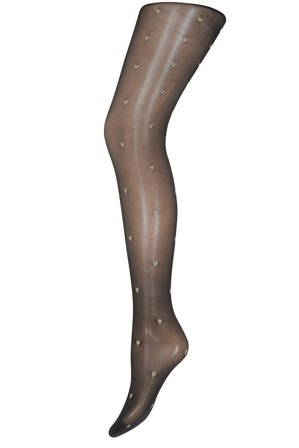 Heart gold 40den L/XL