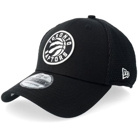 New Era - NBA Svart flexfit Keps - "Hatstore Exclusive x Toronto Raptors 39THIRTY Black Mesh Flexfit " @ Hatstore