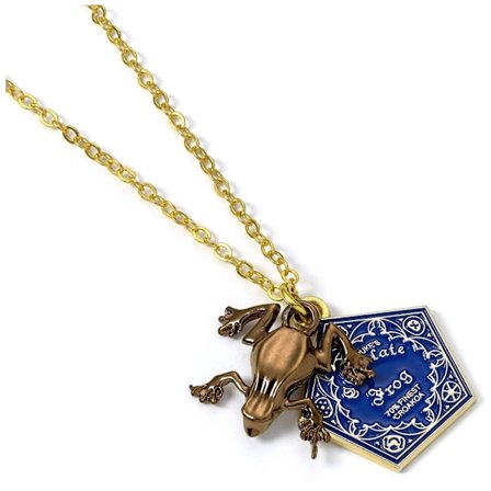 Harry Potter Halsband Guldpläterat Chocolate Frog