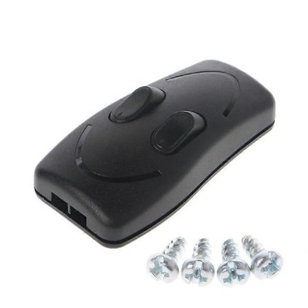 [CA] Lampbryter med dobbel kontroll CE Gulvlampe Bordlampe Trykknapper Toveis