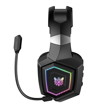 ONIKUMA Gaming Headset Trippelläge RGB-belysning Surroundljud Bluetooth hörlurar