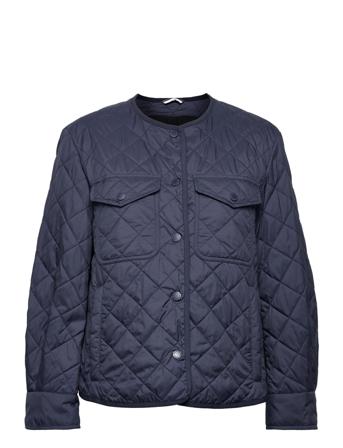 Omero Kviltad Jacka Navy Weekend Max Mara