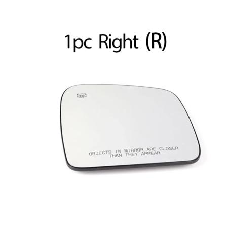 Sidouppvärmd elektrisk vidvinkel vingspegelglas för Dodge Durango Citadel Platinum Enforecer GT SRT Hellcat SXT 1pc Right