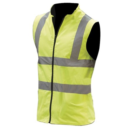 Yoko herr arbetskläder Hi-Vis vändbar fleeceväst / jacka S Hi-