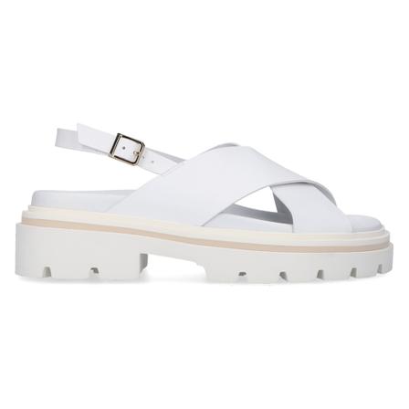Santoni, Flat Sandals Zwart, Dames, Maat:40 EU