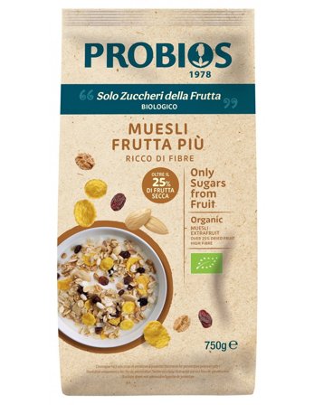 ETG MUESLI FRUTTA PIU' 750G