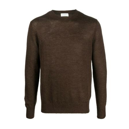 Ballantyne, Round-neck Knitwear Bruin, Heren, Maat:L