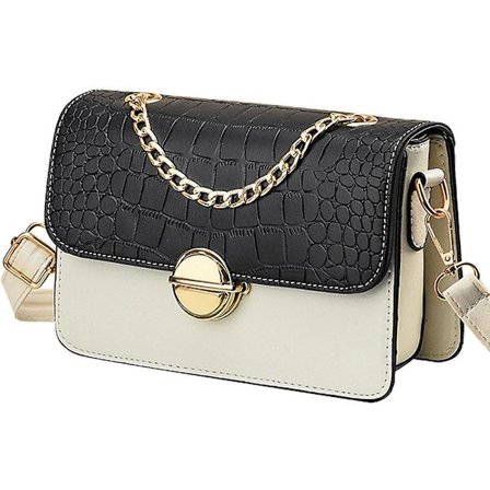 Kvindernes lille crossbody taske PU læder skuldertaske lille håndtaske clutch taske mode alsidig aften taske