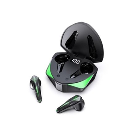 Bluetooth 5.1 Trådløse hodetelefoner for musikk/gaming, LED-høyttaler og stereomikrofon - TRUYUETY