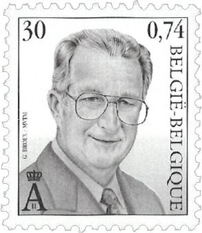 Belgien - Albert - Postfrisk frimærke