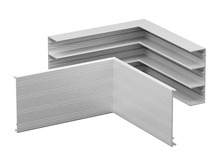 Schneider Electric 5440120 Innerhjørne 101 x 40 mm Natur, Installasjonsmaterial