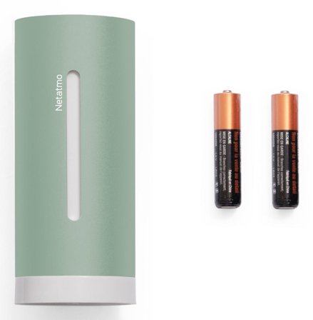 Netatmo Ekstra Innendørsmodul Original (mint) kompatibel med Smart Værstasjon 2. gen, mål CO2, fuktighet og romteperatur