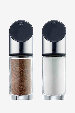 Blomus - Salt- og pepperbøsse Livo 11,5 cm - Sølv - Krydderkverner & mortere - Fra Homeroom