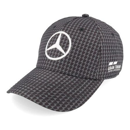 Formula One - Motor Svart adjustable Keps - Kids Mercedes AMG F1 23 Hamilton Black Adjustable @ Hatstore