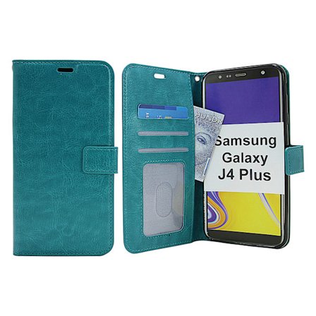 Crazy Horse Wallet Samsung Galaxy J4 Plus (J415FN/DS)