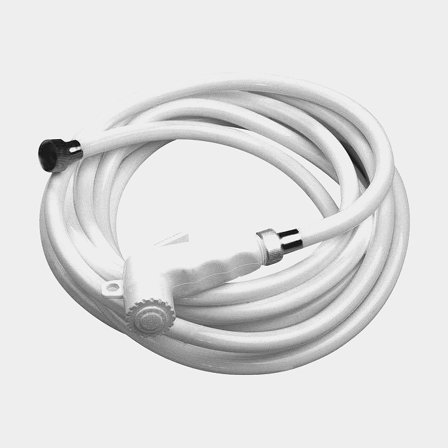 Bruseslange Nuova Rade, 3 meter, 3/8" G (BSP), plast, hvid