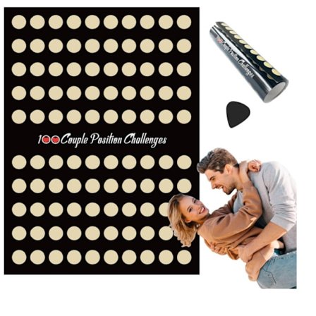 The Love Game -raaputusarvapeli pariskunnille Ystävänpäivälahjat Seinäjuliste Lahja hänelle ja hänelle