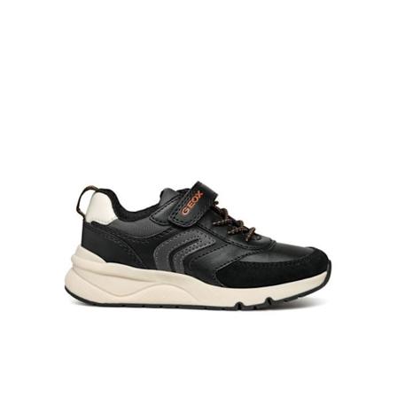 Geox Rooner barnsneakers svart/mörkgrå 32
