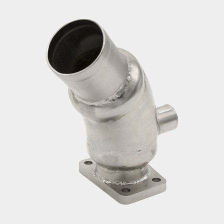 Avgaskrök D255, MD22 Uni, rostfri