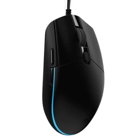 Gaming-mus med sladd - LUNAVO - Optisk - LED-bakgrundsbelysning - USB - 1,5 m