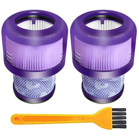 Stor vaskbar filterenhed til Dyson V10 Slim Digital Light Version FLUFFY/SV18 Clean Cordless Vacuum Cleaner Filter
