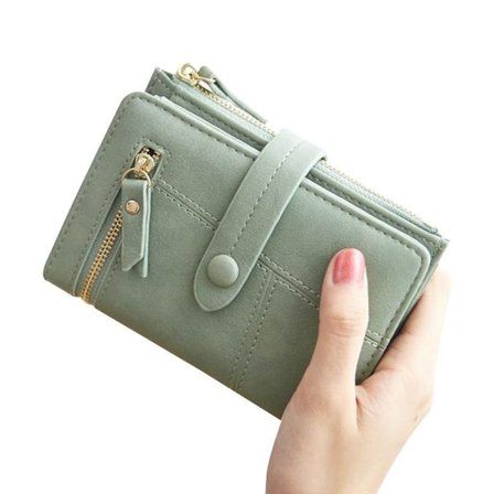 Damplånbok Dammyntväska GRÖN - high quality