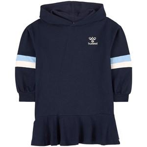 Kids - Hummel Navy Beverly Sweat Dress 128 cm - Dresses - 128 cm - Navy