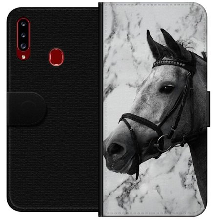 Yhteensopiva Lompakkokotelo Samsung Samsung Galaxy A20s Hevonen