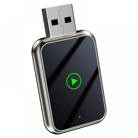 ING langaton dongle, 1 kpl, autosovitin, Plug & Play, 2-in-1 langaton, musta, älykäs auton ja koneen välinen yhteys, metallirunko, sopii autoihin