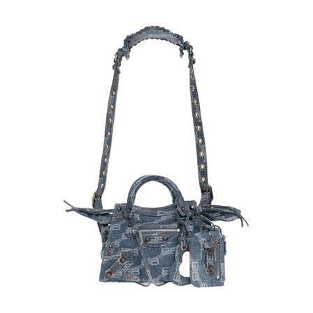 Balenciaga Cross Body Tass , Blauw , Dames , Maat: ONE Size Schoudertassen