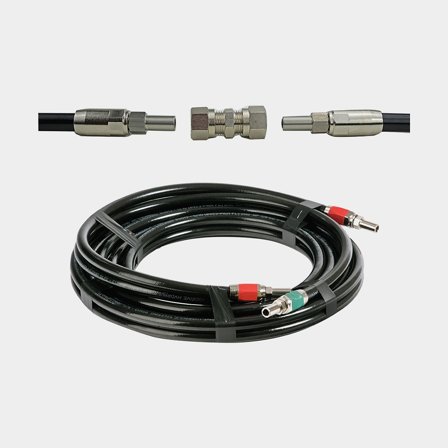 Verlängerung von Hydraulikschläuchen Hydrodrive, 4.5 + 4.5 Meter (15 Fuß) - Boot