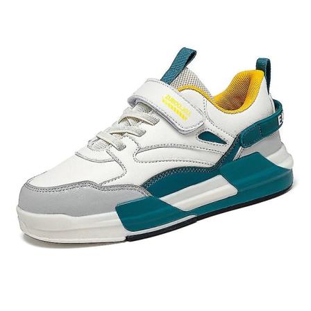 Pojkar Sneakers Andningsbara Flickor Skateboardskor Löparskor 3db9909 Green 35